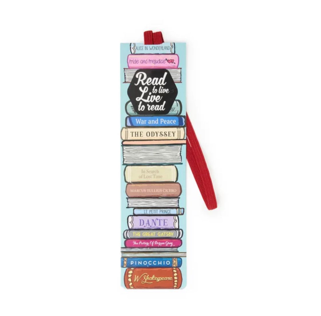 Read To Live Bookmark With Elastic