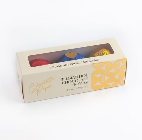 Charlotte Piper Chocolates, Item: 1. Hot Chocolate Bombs Mixed