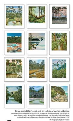 New Zealand Artist Calendars 2026