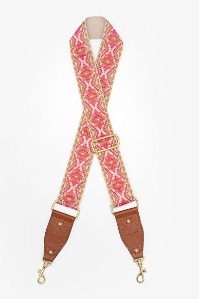 Bag Straps By Antler, Bag Strap: 1. Apache Pink Bag Strap