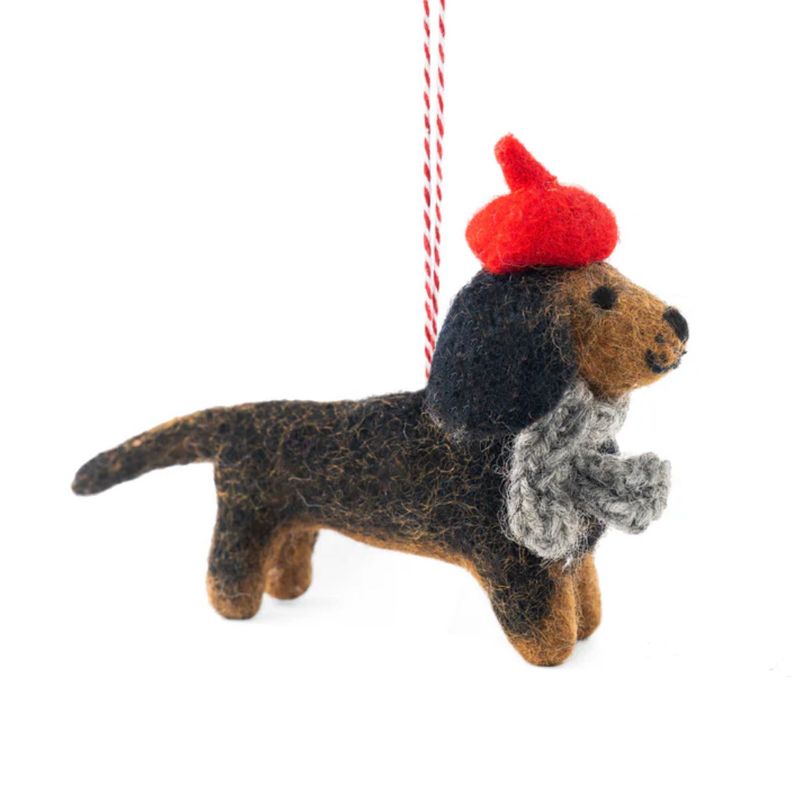 Christmas Decorations 100% NZ Felted Wool for NCEF