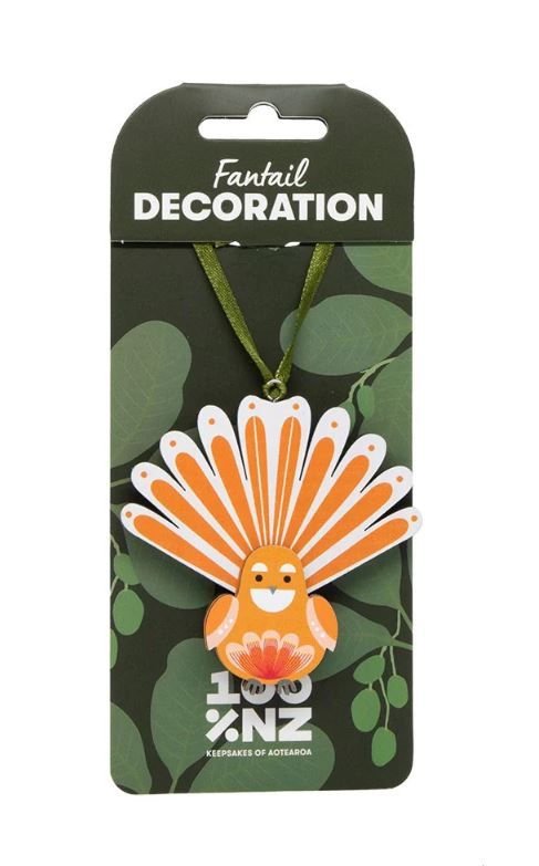 100% NZ Keepsakes Of Aotearoa Wood Christmas Decorations &amp; Keyrings
