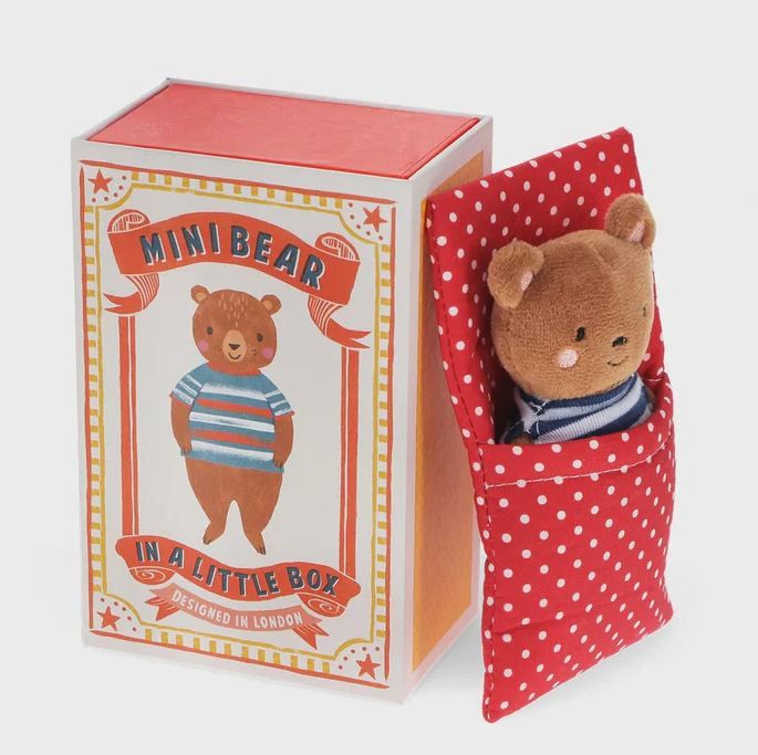 Mini Bear &amp; Mini Bunny In A Box By Rex London