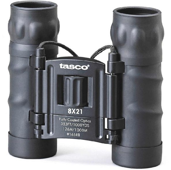 Tasco Bino Essentials Binoculars, Size: 1. Small 8x21mm Black