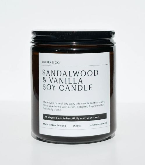 Soy Candles, Parker &amp; Co