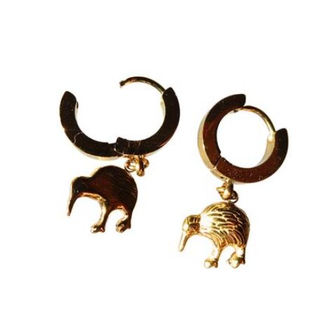 Wildside Earrings Gold