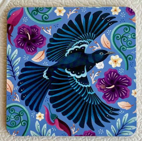 Catherine Marion set of 4 square coasters