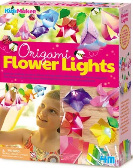 Origami Flower Lights, Kidz Maker