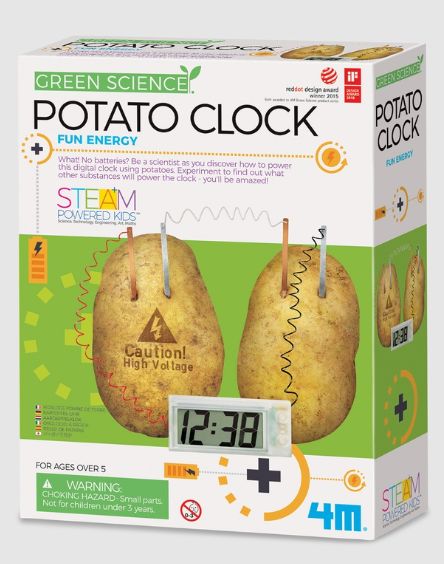 Green Science Potato Clock