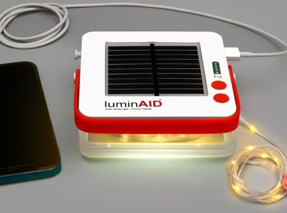 Solar String Lights + Lantern + Phone Charger, LuminAid