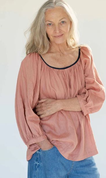 Hetti Linen top by Lazybones