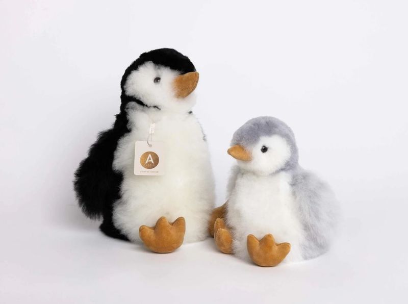Auskin Toy Penguin Baby Alpaca