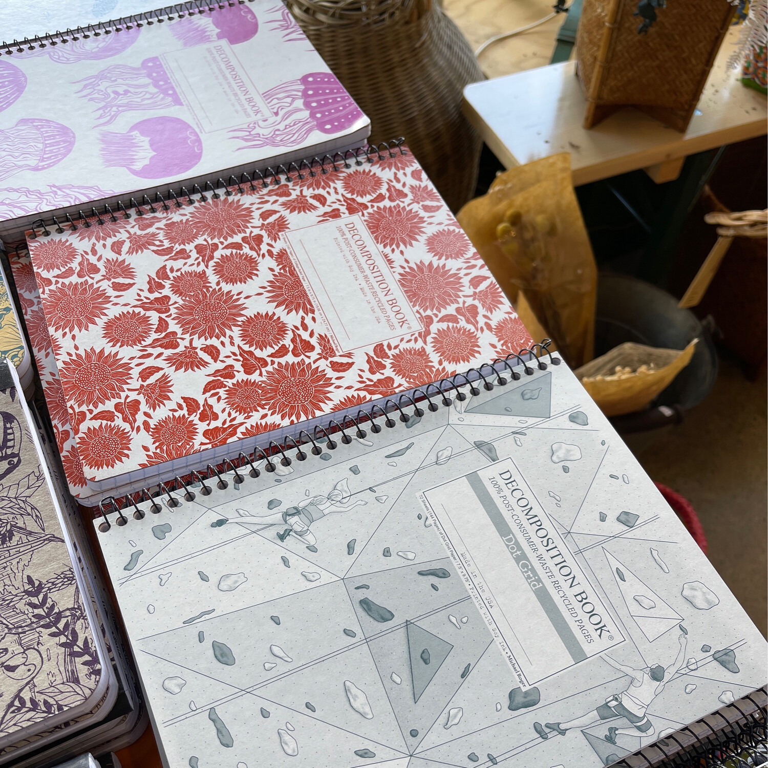 100% Recycled Spiral Bound Decomposition Exercise Book