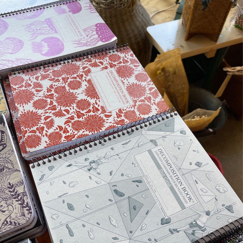 100% Recycled Spiral Bound Decomposition Exercise Book