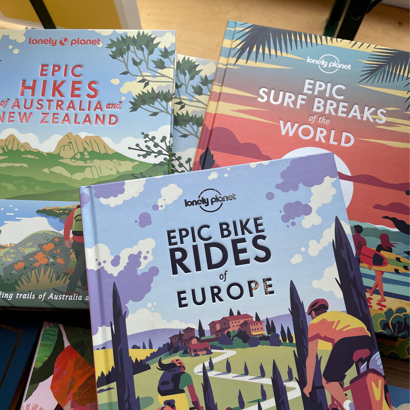 Epic Hardcover Book Series - Lonely Planet