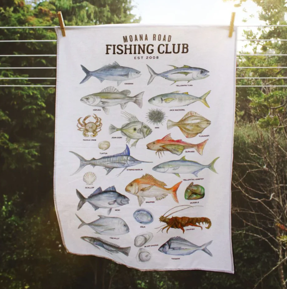 Moana Road Tea Towel