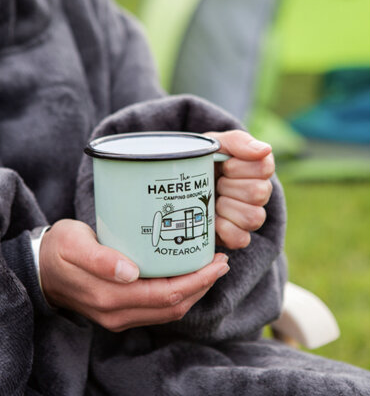 Moana Road Enamel Mugs
