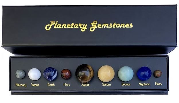 Planetary Gemstones Box