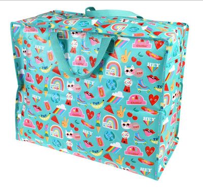 Jumbo Storage Bag &amp; Insulated Lunch Bags made from recycled water bottles