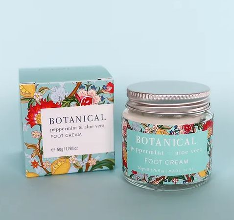 Foot Cream Peppermint + Aloe Vera, Botanical