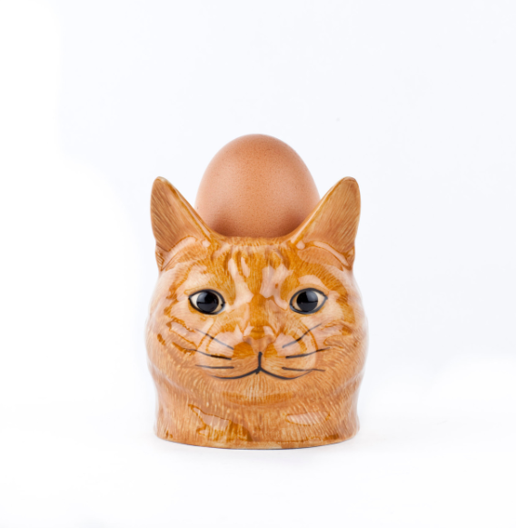 Quail Ceramics Egg Cup Face