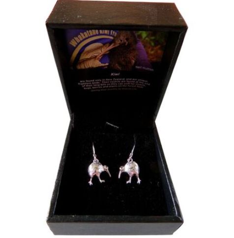 Wildside NZ Sterling Silver Drop Earrings