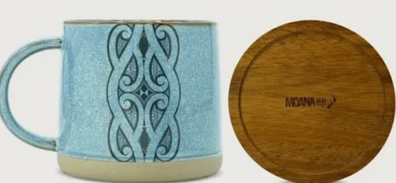 Moana Road Glazed Ceramic Mug With Lid