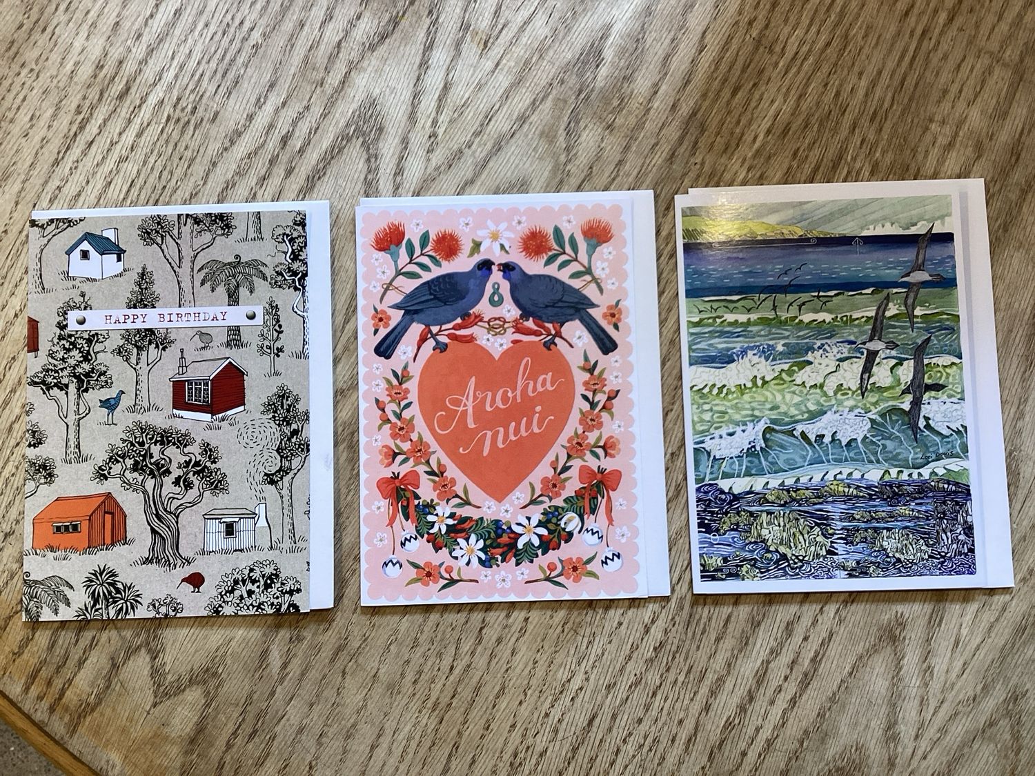 NZ Artist Greeting Cards Live Wires