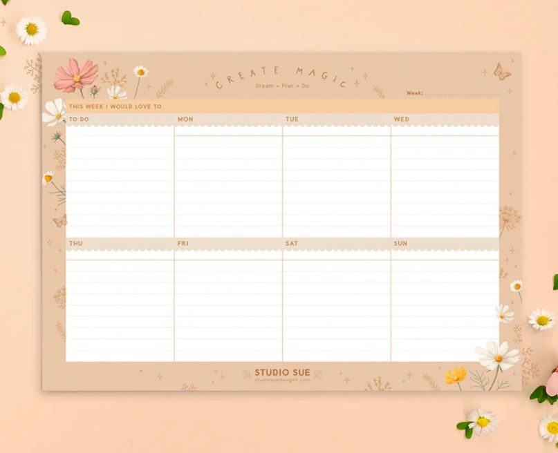 Studio Sue Planners, Design: 1. A4 Create Magic