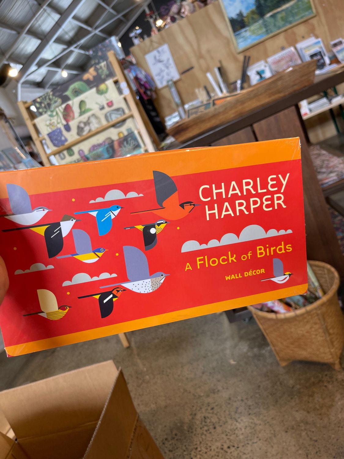 Charley Harper - A Flock Of Birds by Pomegranate