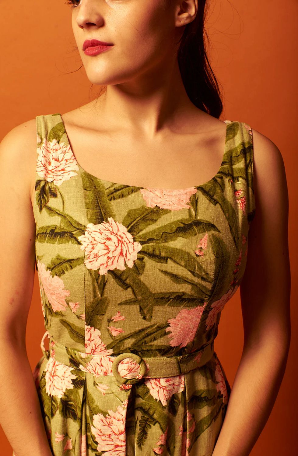 Elise Vintage Style Linen &amp; Cotton Dresses