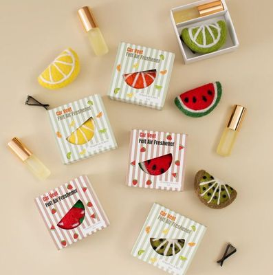 Car Air Fresheners Felt Daisies & Fruit