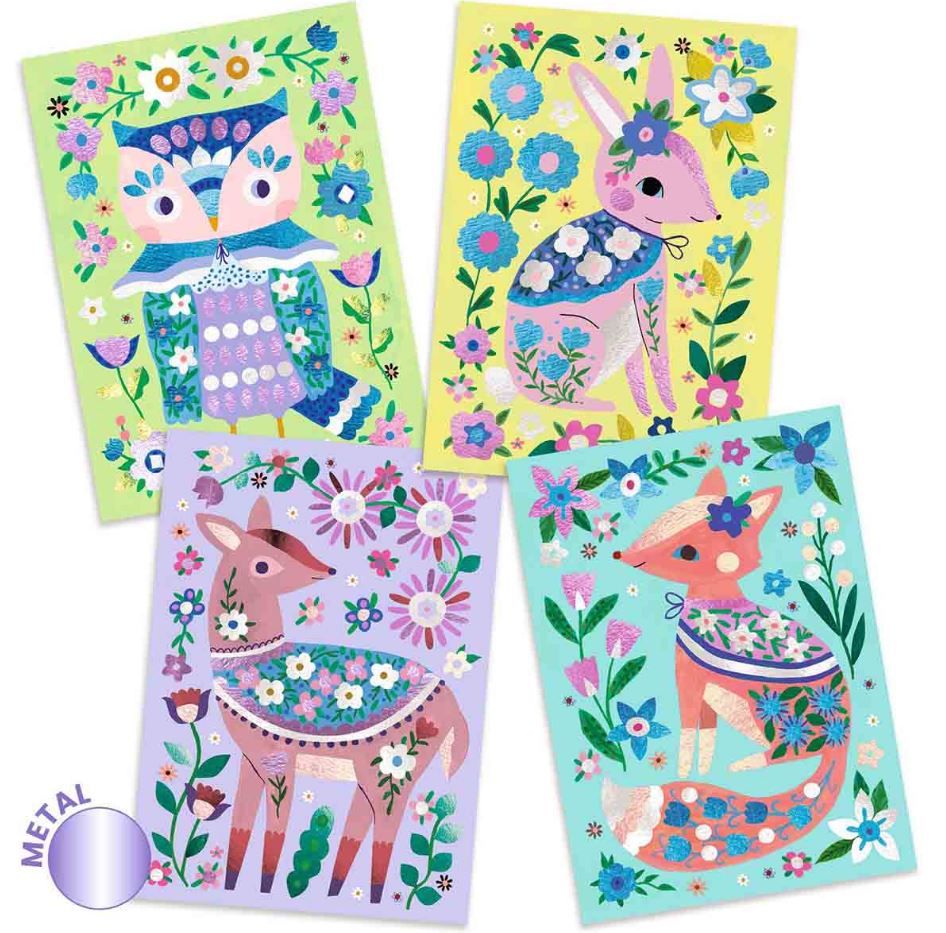 Pretty Wood Foil Pictures, Djeco