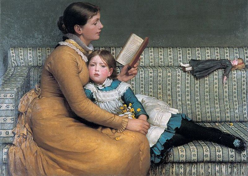 The Reading Woman, Pomegranate Notecards