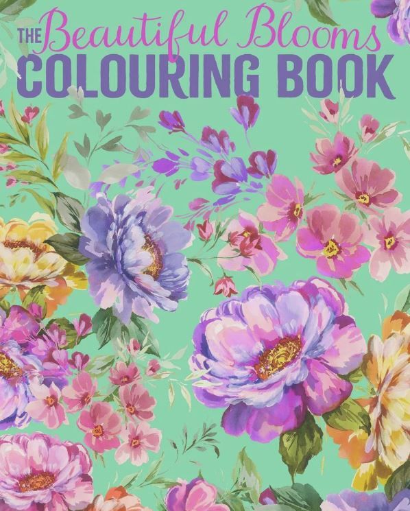 The Beautiful Bloom Colouring Book