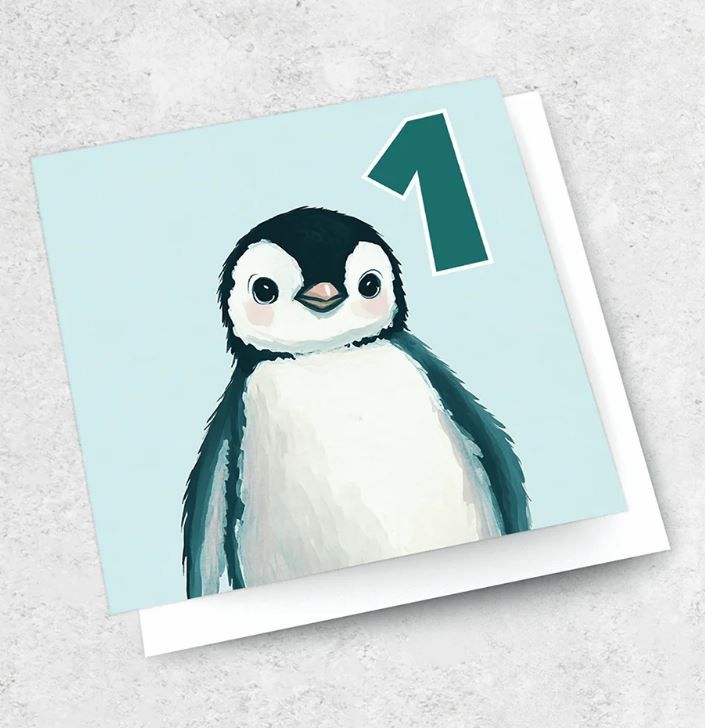 Ink Bomb Children’s Age Number Cards