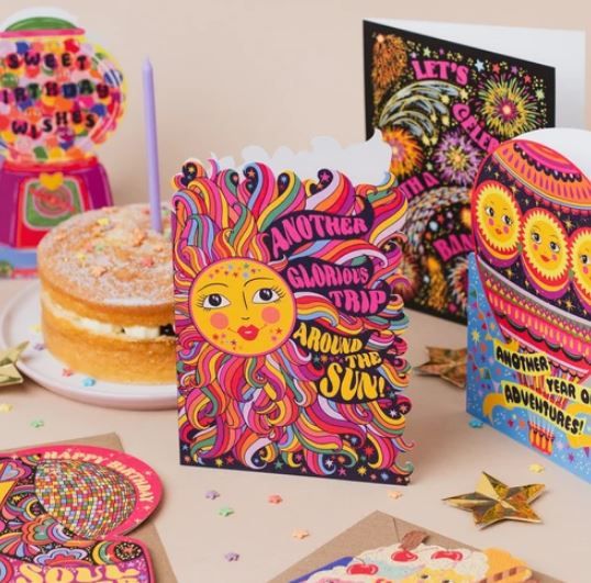Lost Plots &amp; Hot Foils Greeting Cards By Cath Tate