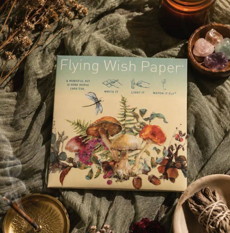Flying Wish Paper. Manifestation &amp; Intention Ceremony Kits