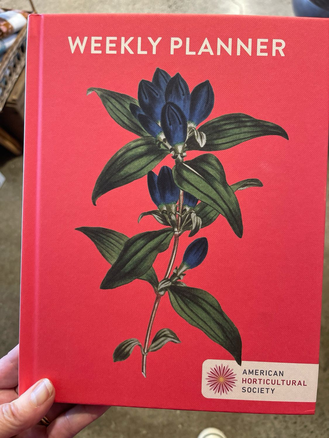 Weekly Planner - American Horticultural Society
