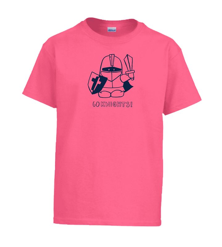 Youth Cartoon Knight T-Shirt