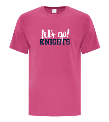 Adult Let's Go Knights T-Shirt