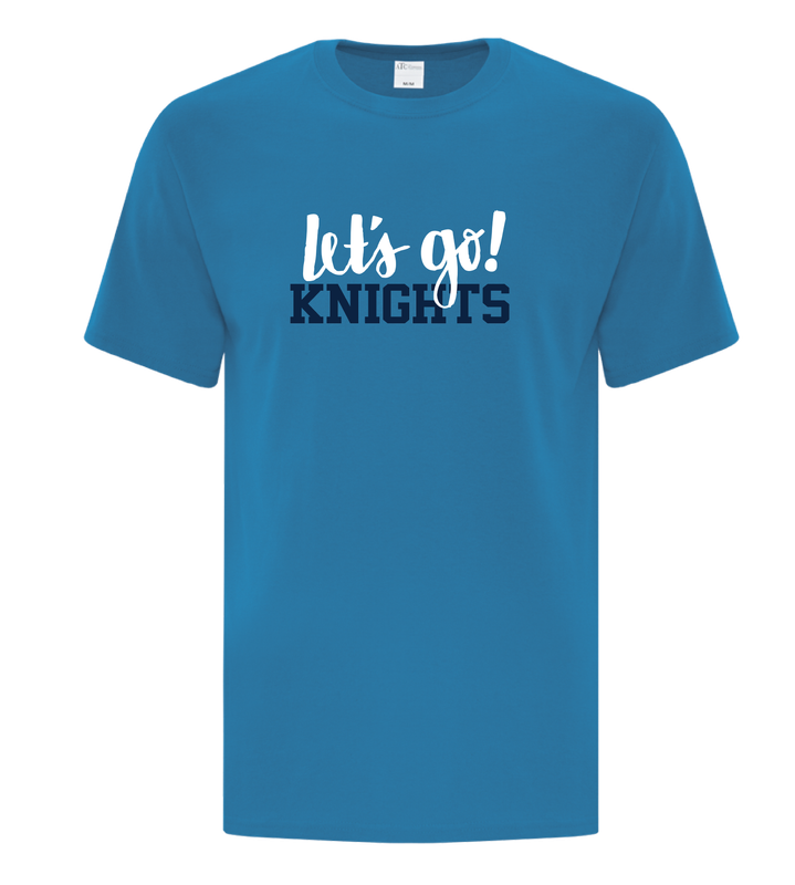 Adult Let's Go Knights T-Shirt