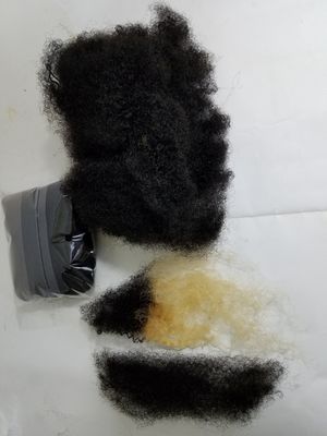 Afro Kinky Bulk 100% Human Hair For DreadLocks, Extensions,  Braids,  8&quot; Long and able to stretch