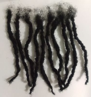 Dreadlocks handmade 30 pieces 6" long black 100% human hair.