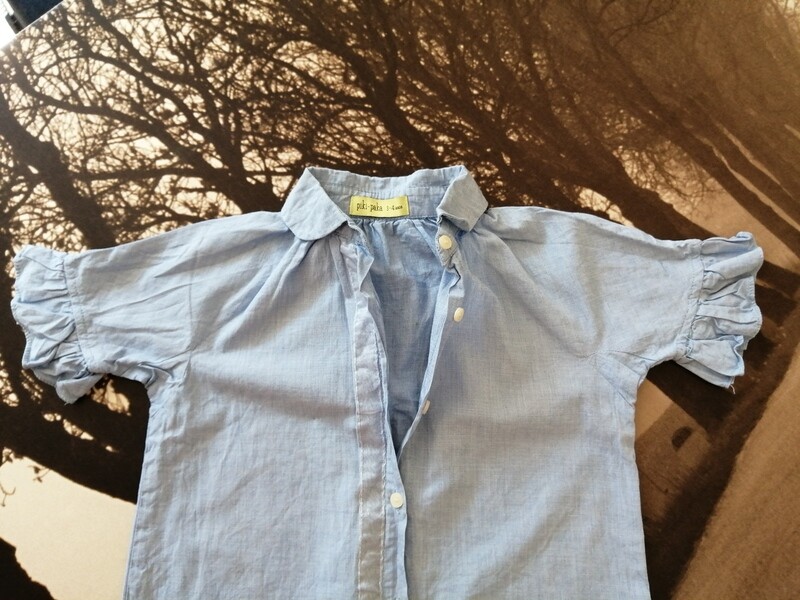 Sky blue piki - paka 3-4yrs old