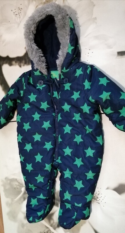 TU Hooded fleece 0-3months