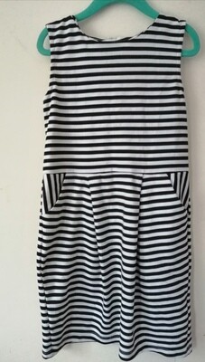 H & M stripes dress age 6-8yrs