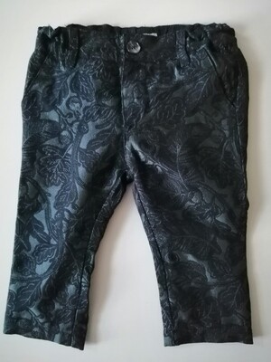 Dark Blue and Green pants age 6-9MTHS