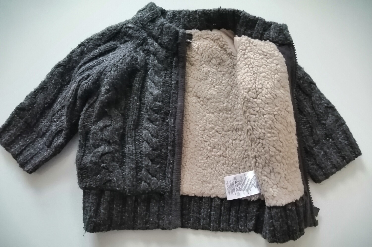 Grey JUMPER AGE 3-6 Months