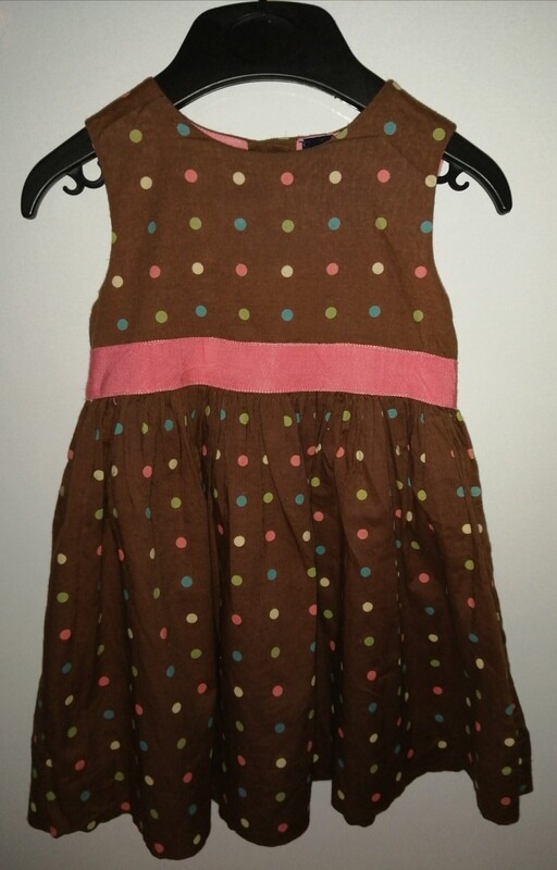 Brown  Toddler Bambin dress age 18-24